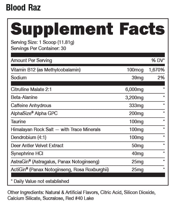 Woke AF - High Stimulant Pre-Workout