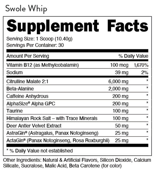 Bucked Up Pre-Workout