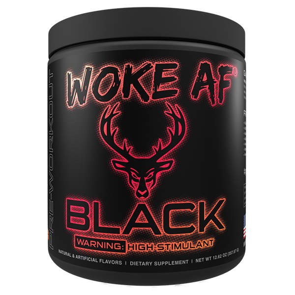BLACK Woke AF High Stimulant Pre-Workout