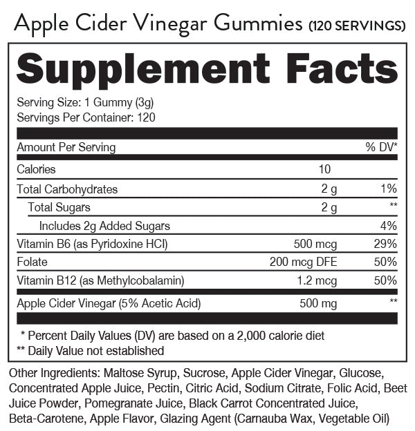 Apple Cider Vinegar Gummies
