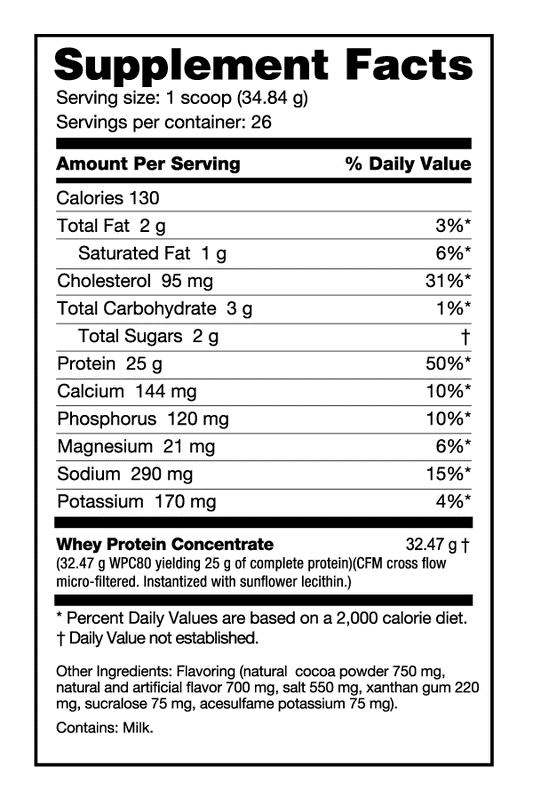 Classic Whey Protein - 2 lb