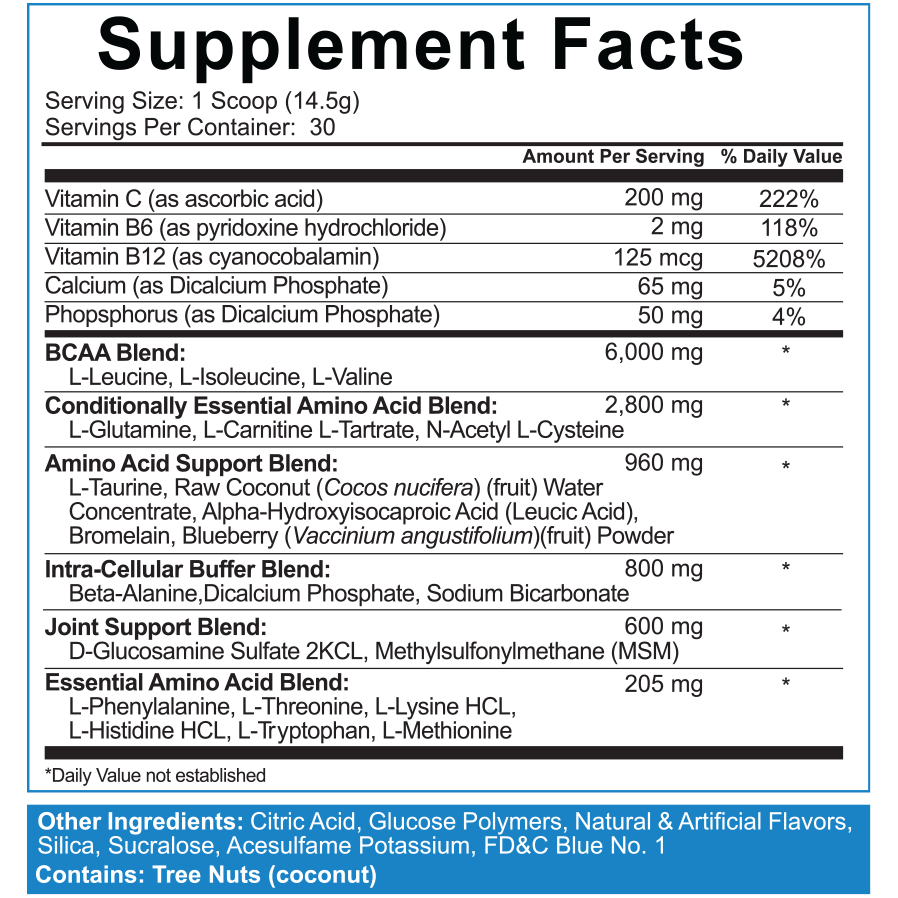 All Day You May BCAA Recovery Drink