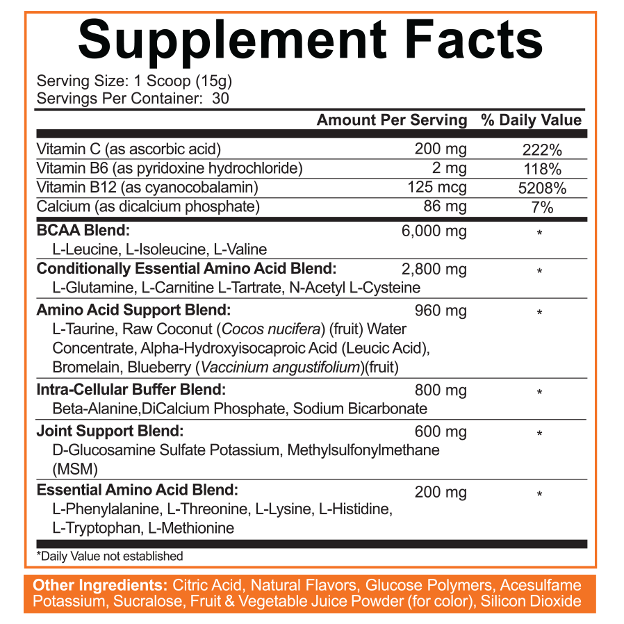 All Day You May BCAA Recovery Drink