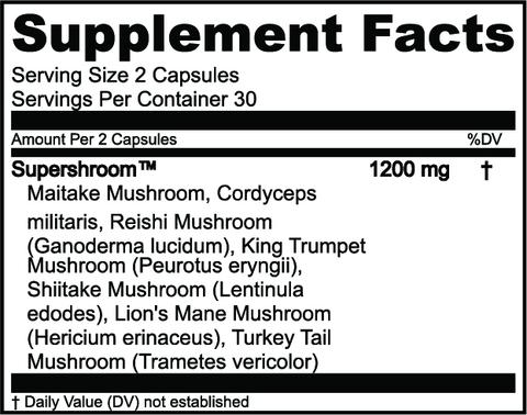 SuperShroom - Organic Mushrooms - Immune & Endurance Booster