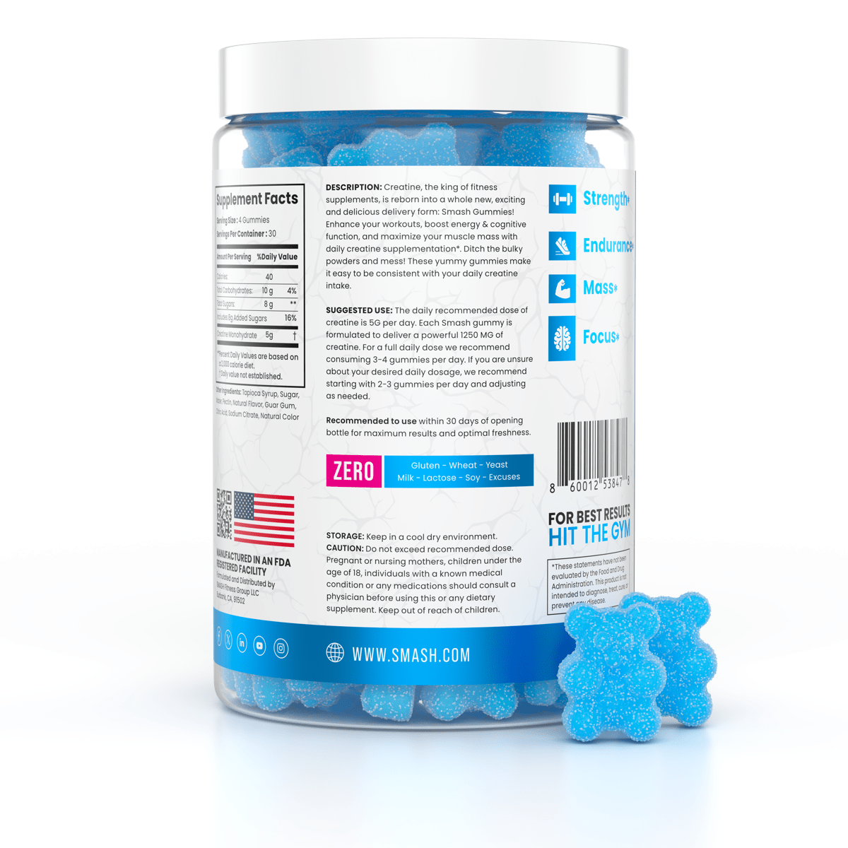 Smash Creatine Gummies