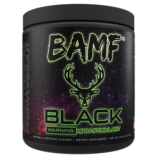 BAMF BLACK High Stimulant Nootropic Pre-Workout