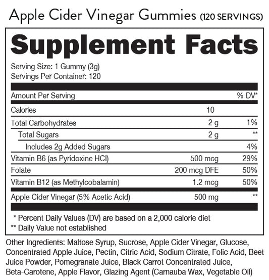 Apple Cider Vinegar Gummies