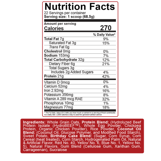 Real Carbs + Protein