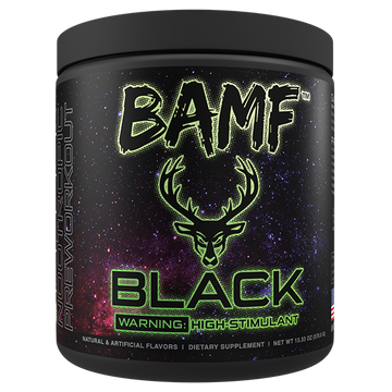 BAMF BLACK High Stimulant Nootropic Pre-Workout